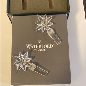 Waterford Crystal Star Bottle Stoppers